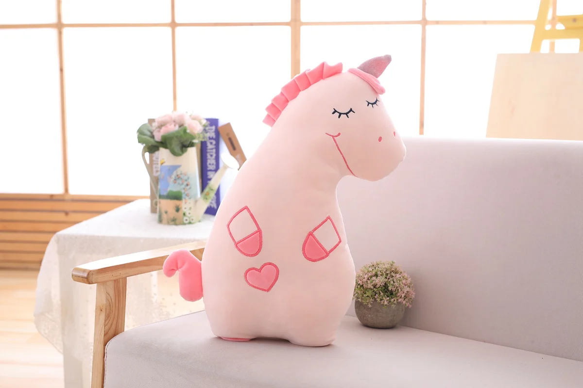 Плюшевые мягкие игрушки Kawaii животное Розовая Свинья вниз хлопок Игрушка Дети Девочки большая подушка игрушки для детей рождественские подарки