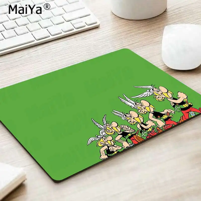 MaiYa классный Asterix красивый коврик для мышки в стиле аниме игровой коврик мышь - Цвет: No Lock Edge18x22cm