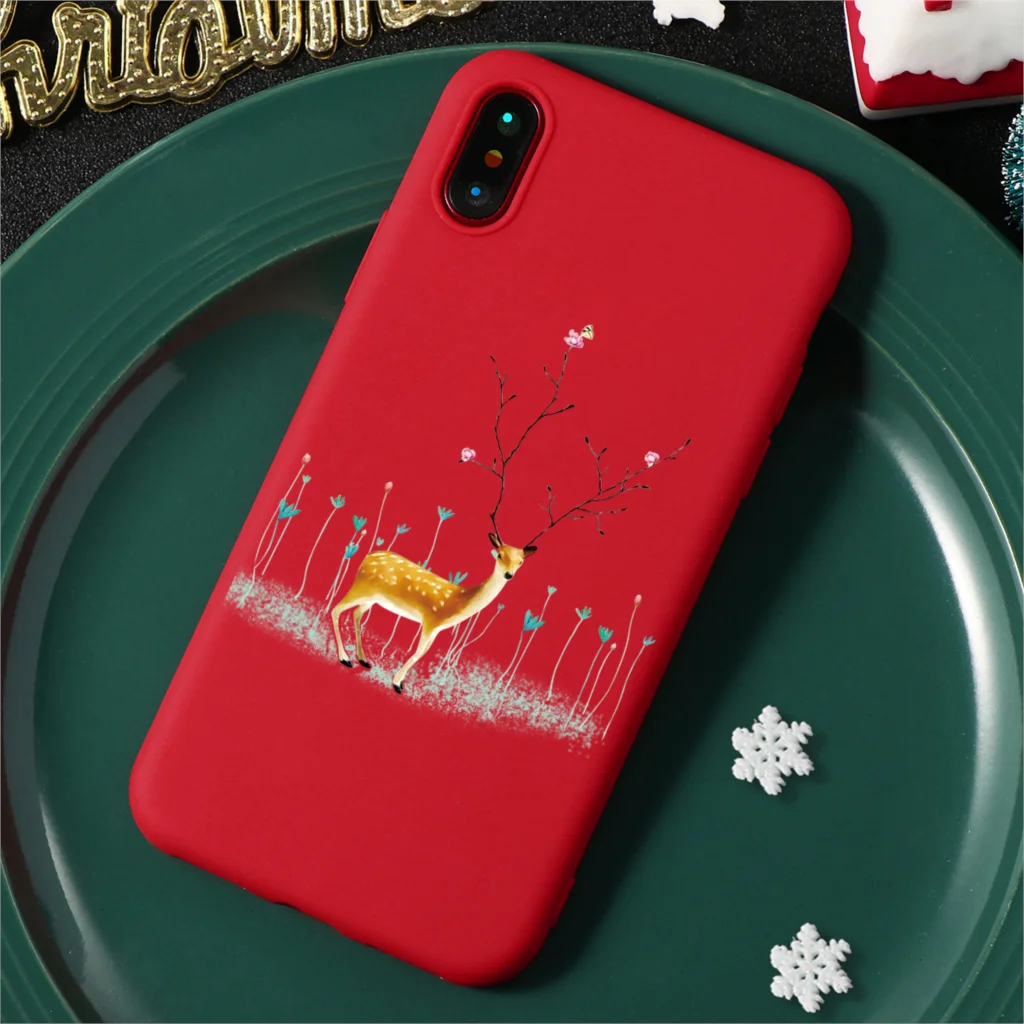 Kho-sd1lulvc Роскошный силиконовый чехол для iPhone 11 Pro XS Max X XR из ТПУ с изображением рождественской елки чехол для iPhone 7 8 6 6S Plus 5 5S SE - Цвет: Kho-sd1lulvc
