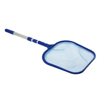

Fish Pond Skimmer Net Swimming Pool Cleaning Leaf Professional Leaf Rake Mesh Frame Net Skimmer Cleaner Swimming Pool Tool 20