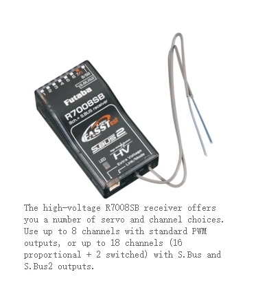 Futaba 16SZ 2,4 GHz FASST передатчик дистанционного управления(ni-mh) R7008SB приемник Радиоуправляемый радиоприемник для самолетов Helis дроны
