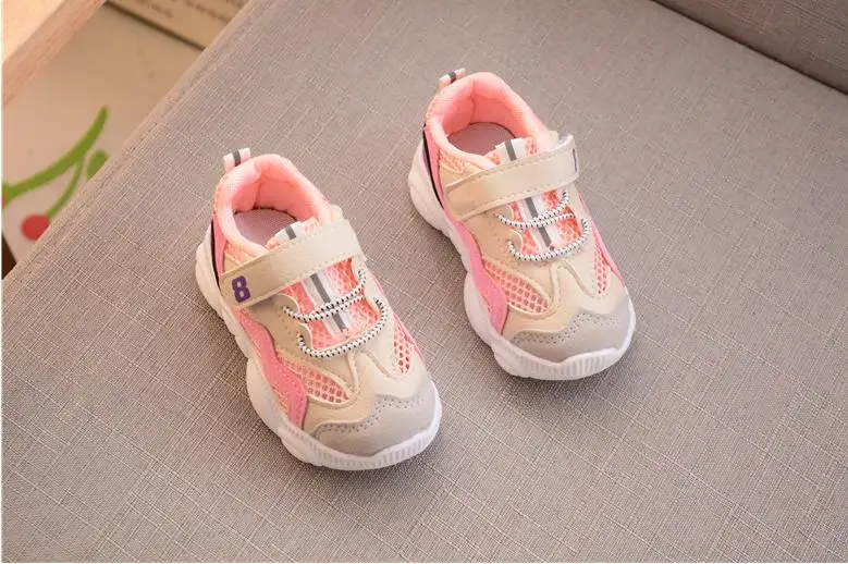 kids sneakers boys shoes girls trainers Children leather shoes white school shoes pink casual shoe sole fashion