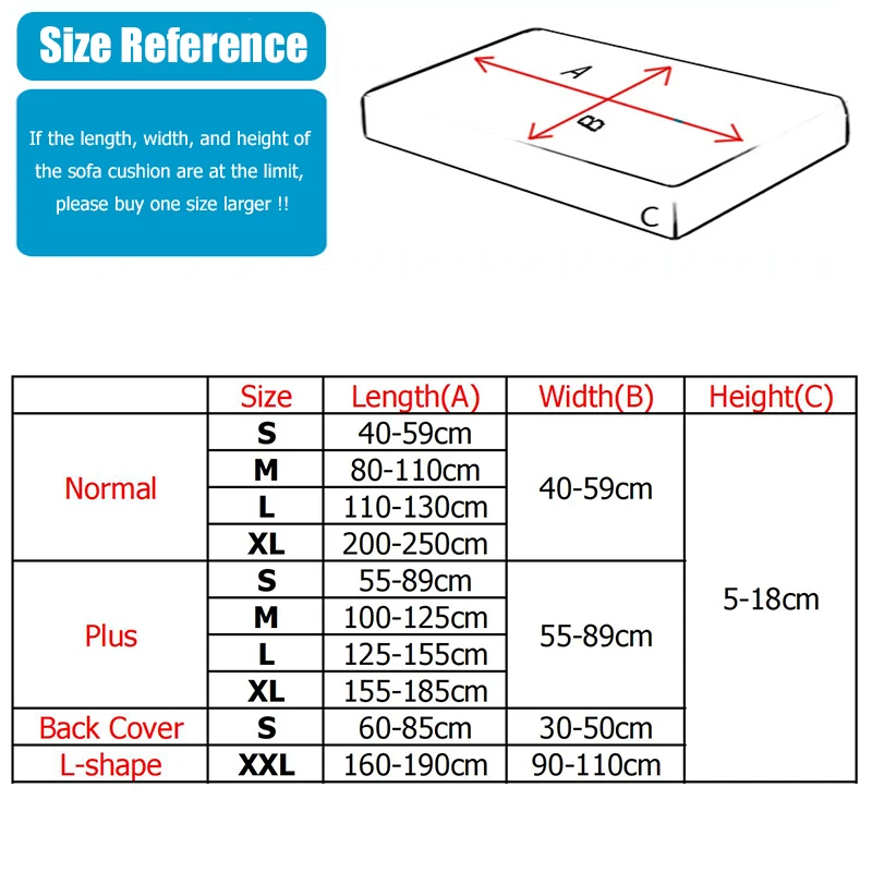 Jacquard Sofa Cushion Cover Solid Color Furniture Couch Covers for Living Room Home Spandex Stretch Washable Removable Protector 2
