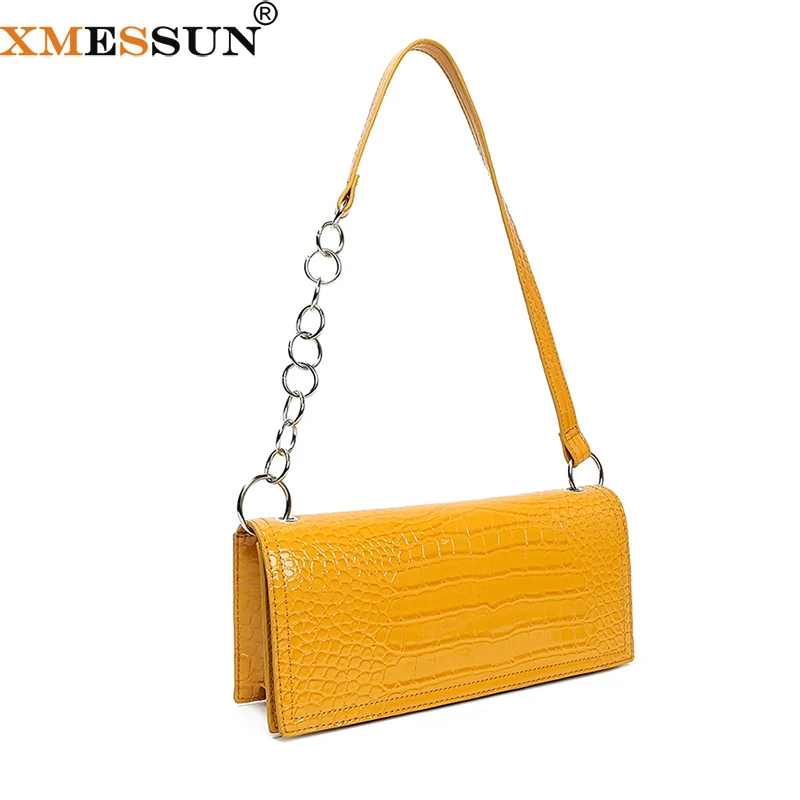 XMESSUN 2021 женские новые сумки с крокодиловым узором модная сумка через плечо