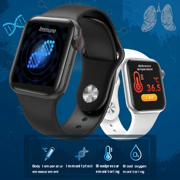 

Metal Case Smart Watch Men Women SmartWatch 2020 Temperature Immunity Monitoring Fitness Tracker Life Waterproof Smartwatch