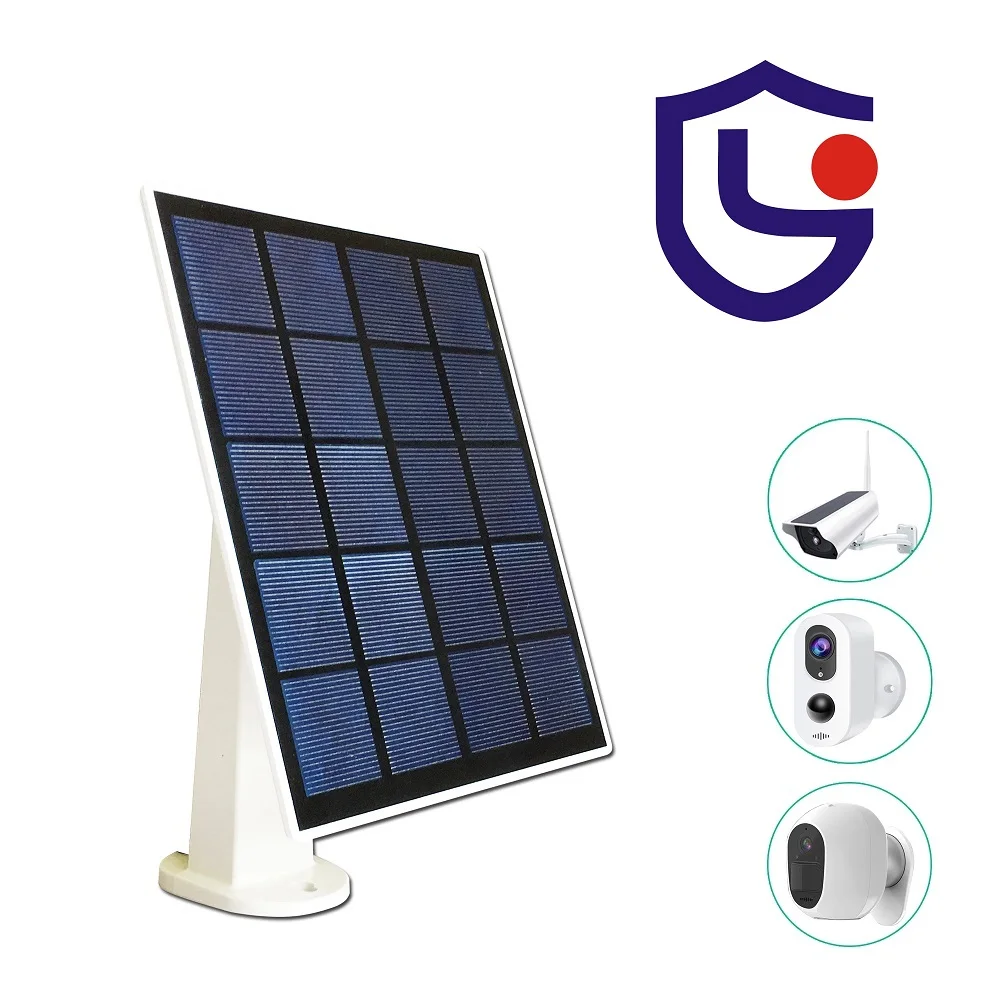 

Solar Power Bank Outdoor 5W Solar Panel Waterproof 3m/10Ft 5V Micro USB Solar Charger For Mobile Phone /Battery Security Camera