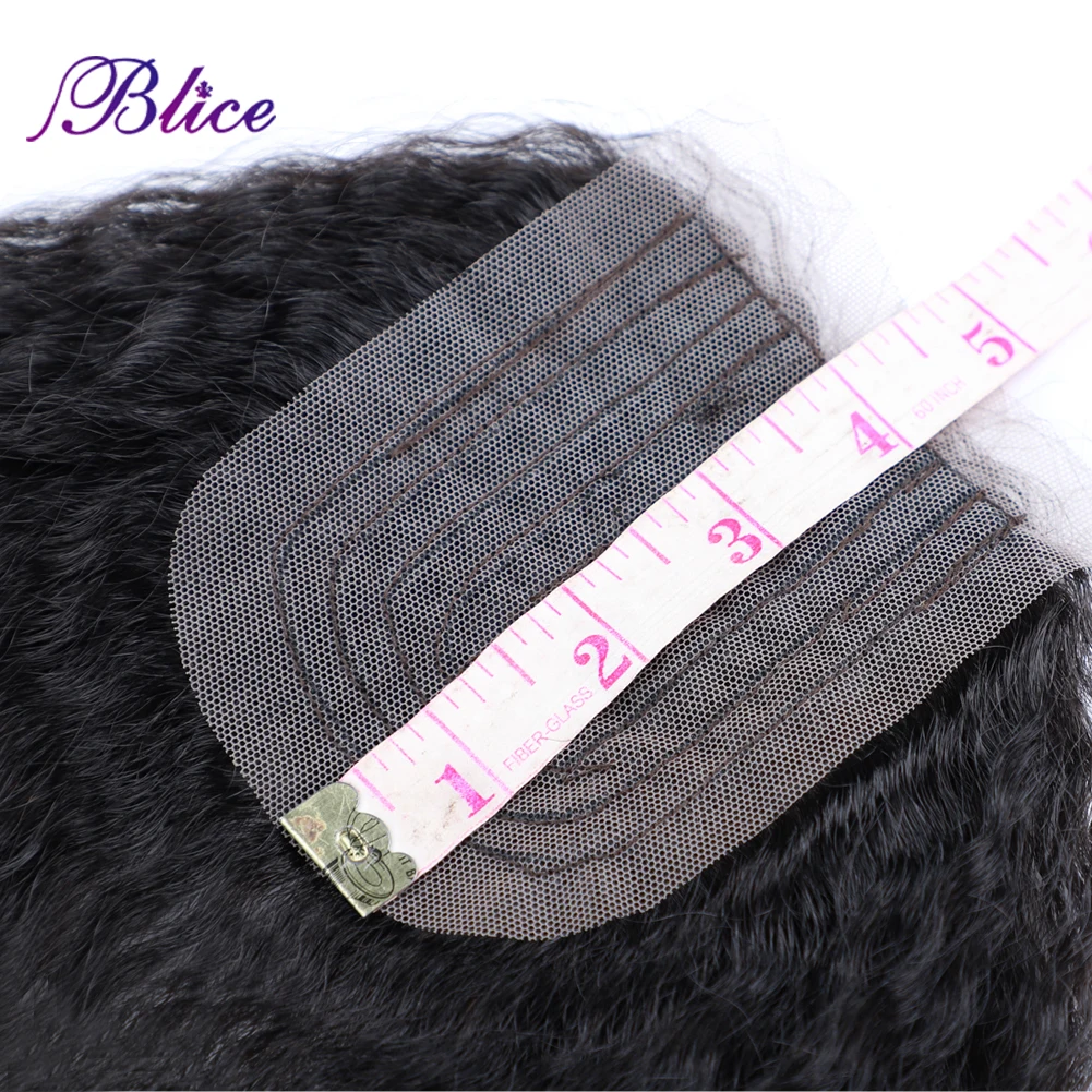 Synthetic Hair Bundles With Closure Kinky Straight Hair Weaving 2 Pieces For Women 10-30 Inch synthetic hair extensions