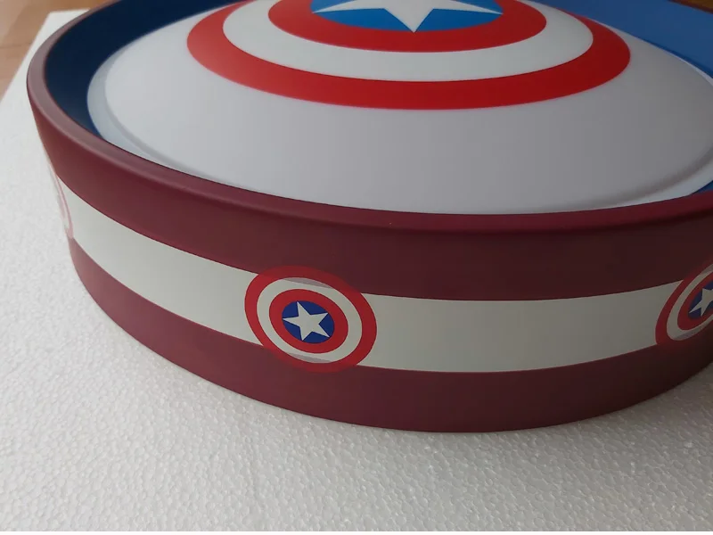 Captain America Superman Led Room Lamp