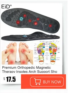 EiD High quality 68 Therapy Magnetic Massage insoles Foot Acupuncture Point Therapy Insole Cushion Slimming Magnetic pads Unisex
