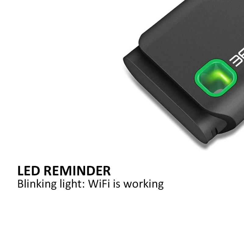 Мини USB wifi адаптеры 300 Мбит/с индикатором LightPowstro стабильный беспроводной маршрутизатор Быстрый ПК ноутбук ключ для Windows10 8 7 XP
