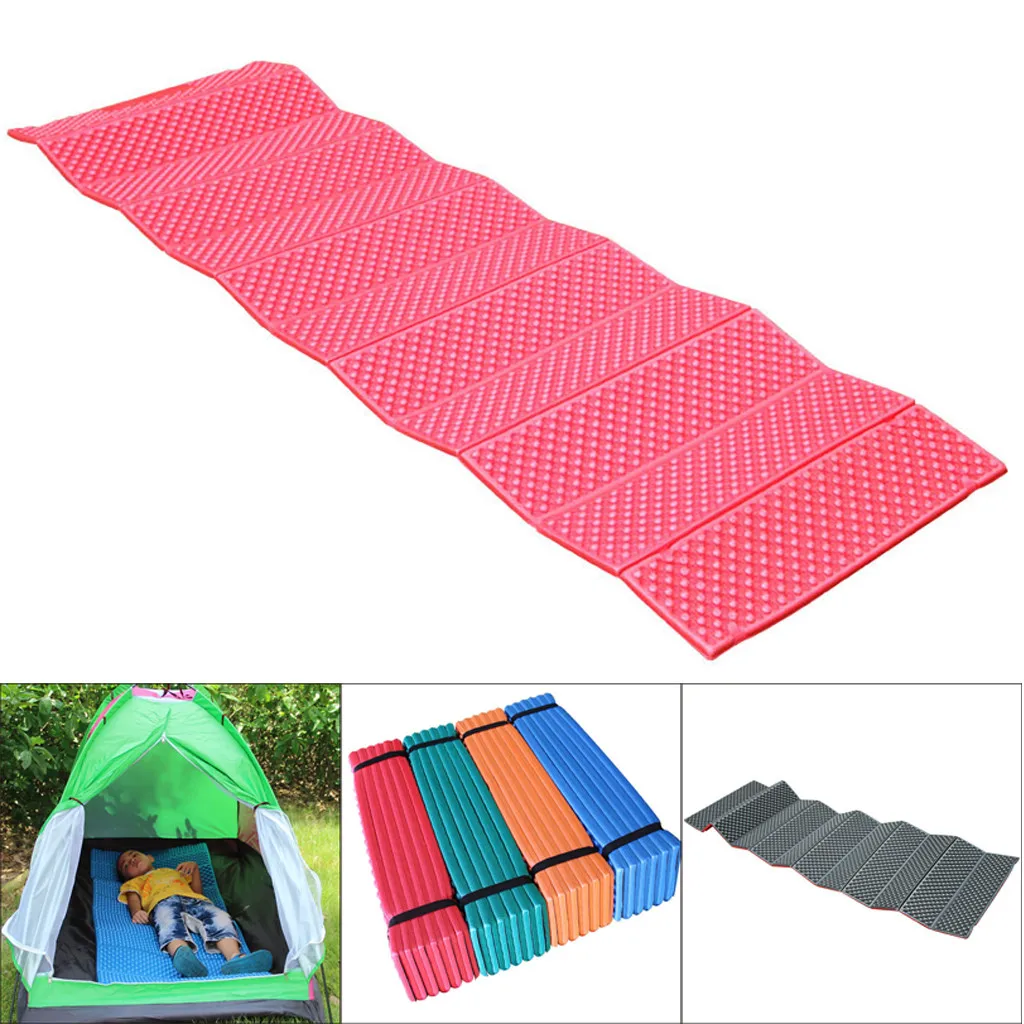 

6 Colors Outdoor Folding XPE Waterproof Camping Mat Picnic Damp Proof Sitting Mat Cushion Foam Beach Mat Tourist Mat Dropship