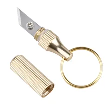 Porte-clés couteau artefact Portable accessoires de survie en plein air, outils multifonctionnels EDC couteau à Capsule de haute qualité