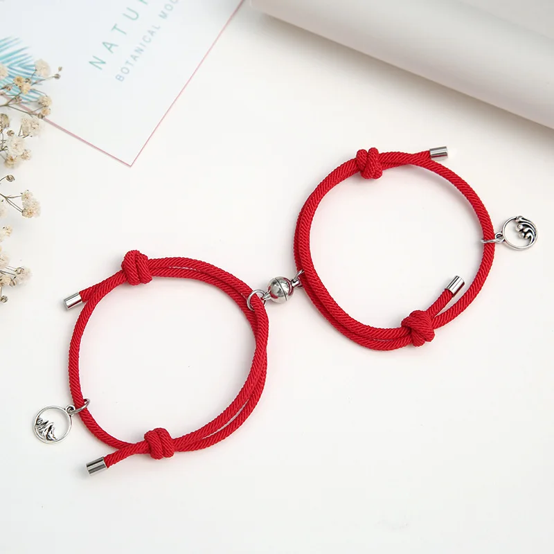 Cute Magnetic Bracelets for Friends or Couples (15+ Designs)