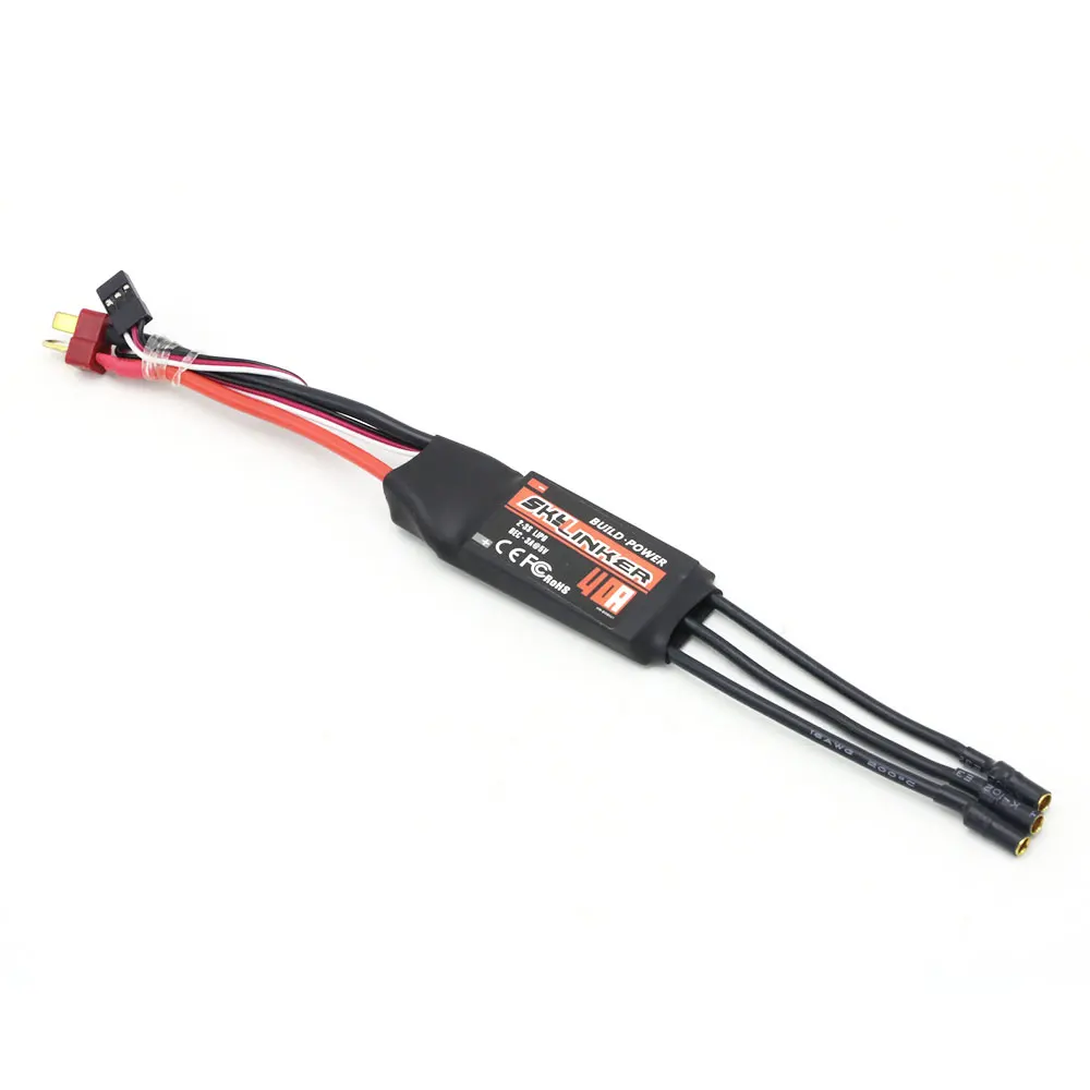 Сборка мощности Skylinker BLHeli ESC 20A 30A 40A ESC Регулятор скорости 2-3S с 2A 5V UBEC для RC фиксированного крыла