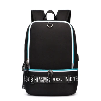 

JHD-Travel Backpack Women's Laptop Student Men Backpack Notebook Anti Theft Women's Backpack Waterproof Business USB Charging Ma