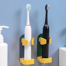 

Wall Mounted Electric Toothbrush Razor Holder Toothpaste Storage Rack for Home Bedroom Dormitory for Bathroom Organizer