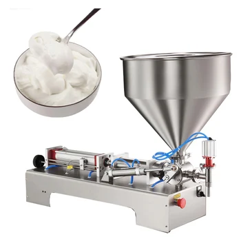 

Semi-automatic paste liquid filling machine chili sauce tomato sauce olive oil paste single-head filling machine