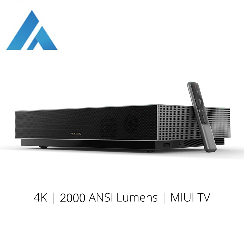 Fengmi 4K кинотеатр лазерный проектор 3840 × 2160 DLP 2000 ANSI люменов 2 ГБ + 64 Android Wifi Bluetooth HDR10