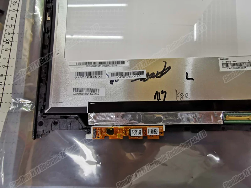 11," для lenovo Yoga 3 11 Yoga 700-11 ISK ЖК-экран+ сенсорный дигитайзер в сборе с рамкой N116HSE-EBC REV. C1 FHD(1920X1080