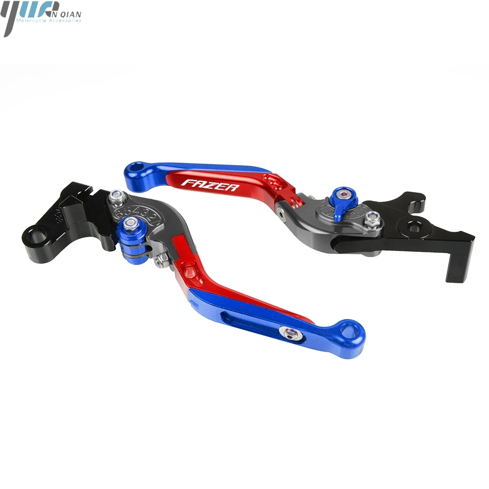 Для YAMAHA FZ1 FAZER FZ1FAZER FZ1-FAZER 2001 2002-2005 регулируемые, для гонок мотоцикла тормозные рычаги сцепления аксессуары для мотоциклов