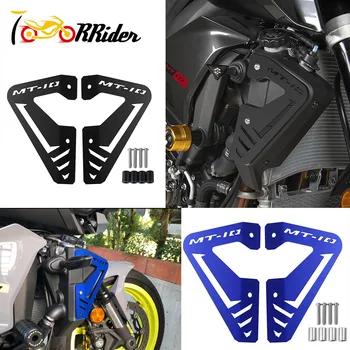 

MT 10 FZ 10 New Radiator Side Protector Cover Plates Guard Black Blue for 2015-2020 YAMAHA MT10 FZ10 MT 10 FZ 10 Accessories 19