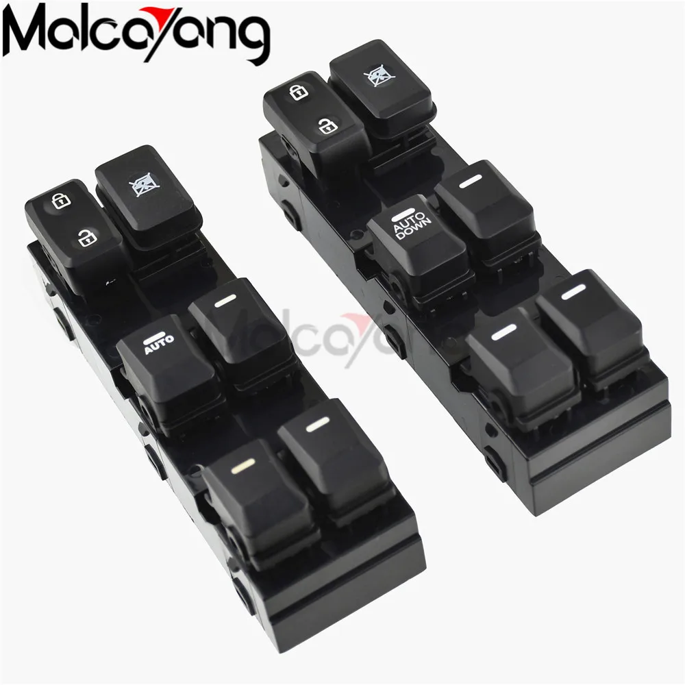 

High Quality No Panel 16Pins Power Window Switch For 2011-2016 Kia Sportage R 93570-3W000 935703W000,Car Switch With Red Light