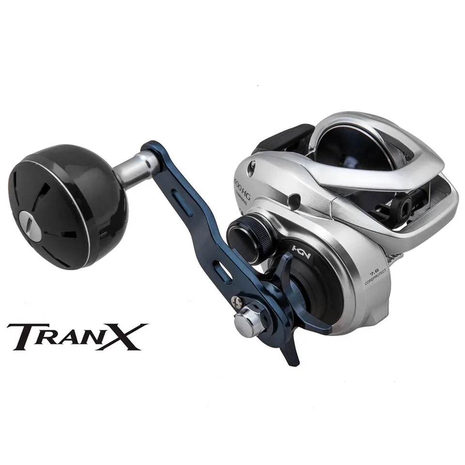 SHIMANO Tranx Baitcasting fishing reel 5+1BB 5.8:1/7.6:1Ratio CROSS CARBON  DRAG Centrifugal brake system Made in Malaysia