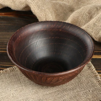 

Salad bowl "Kolosok", 0.5 l, red clay