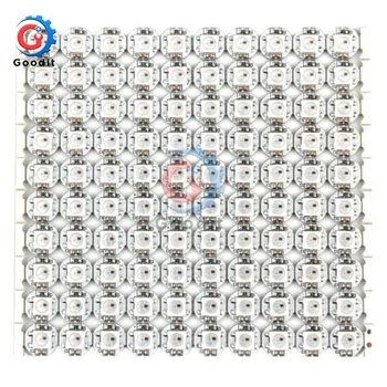 

100Pcs DC 5V 3MM x 10MM WS2812B SMD RGB LED Mini PCB Board 5050 Chip Built-in IC-WS2812 Top Quality Full color soft lights