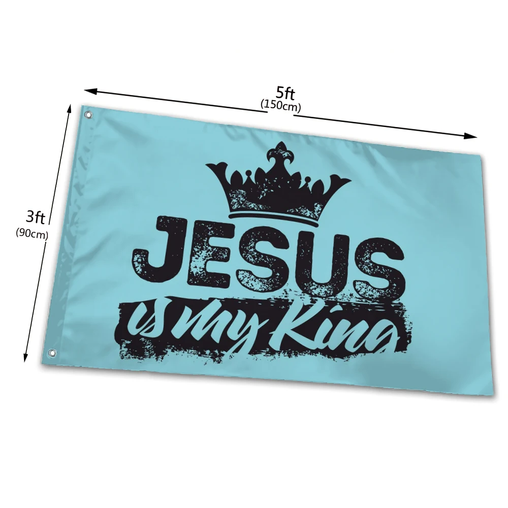 

JESUS Flag 90*150cm 120*180cm Banner Size Design Custom Flags