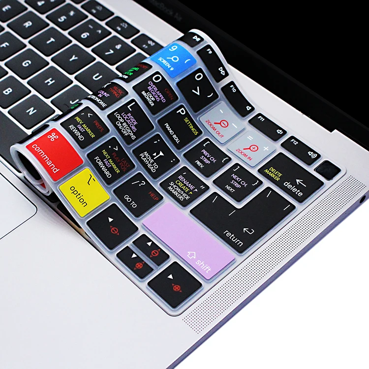 Клавиатура силиконовая для MacBook 13 дюймов 2018 дюймов|Чехлы клавиатуры| |