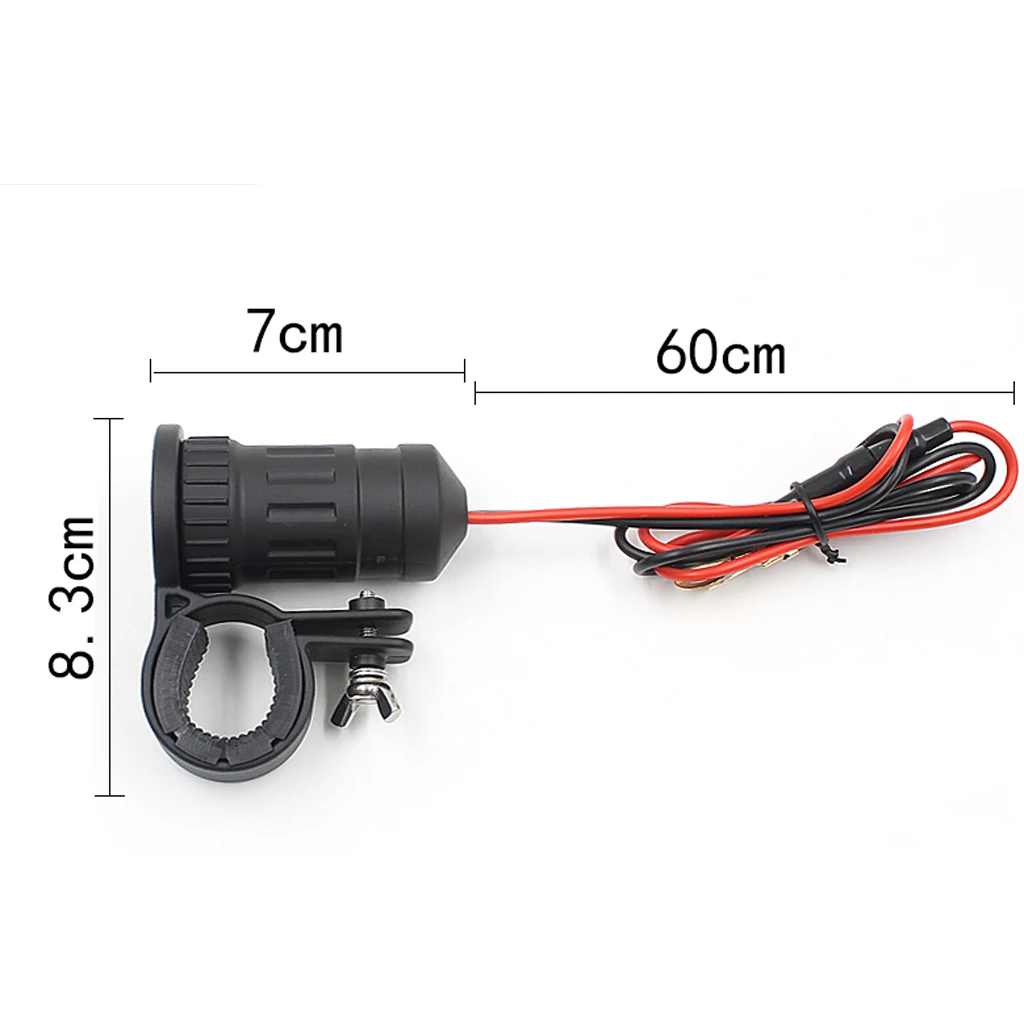 12V 24V Красный светодиодный цифровой измеритель напряжения 6~ 30V дисплей Вольтметр Мотоцикл ATV