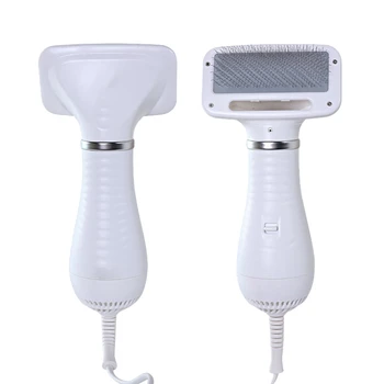 

Pet Hair Dryer And Comb Portable Home Pet Grooming Hair Dryer With Slicker Brush Pet Cat Dog Hairbrush Dog Comb Pet Supplies