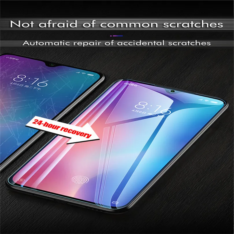 Для Xiao mi 9T Pro Red mi K20 pro mi Max 2 3 Note 2 3 Мягкая полностью покрывающая Гидрогелевая пленка для Xiao mi PLAY mi x 2S 3 Защитная пленка для экрана