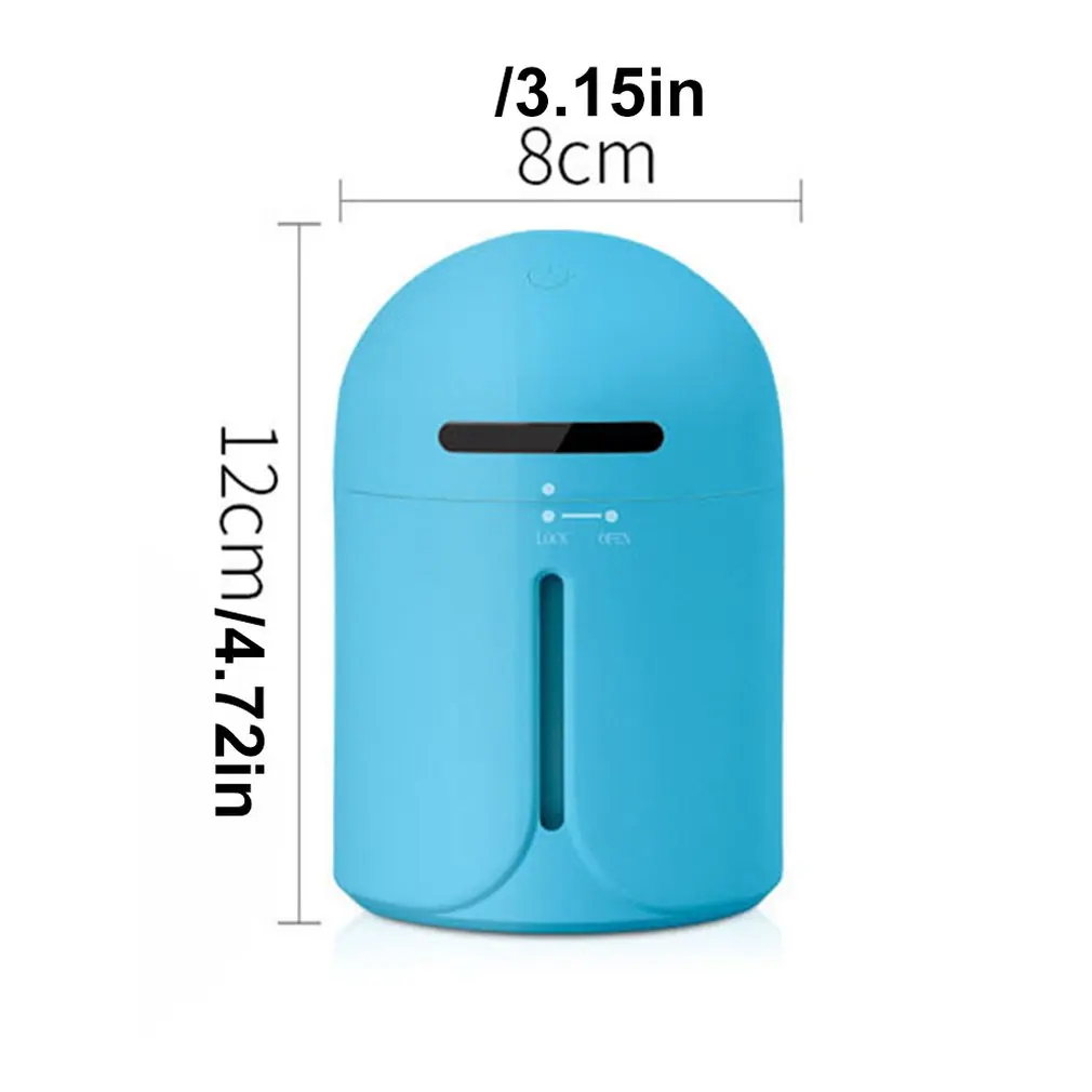 New Humidifier Creative Gift Mini Water Meter Portable Home Aromatherapy Machine Usb Fan Spray Water Meter