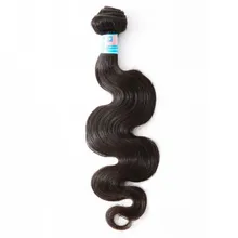 Mayflower необработанные девственные малайзийские волнистые волосы, для придания объема, натуральный цвет может быть краситель 1/2/3/4 Связки 12-2" смешанной длины