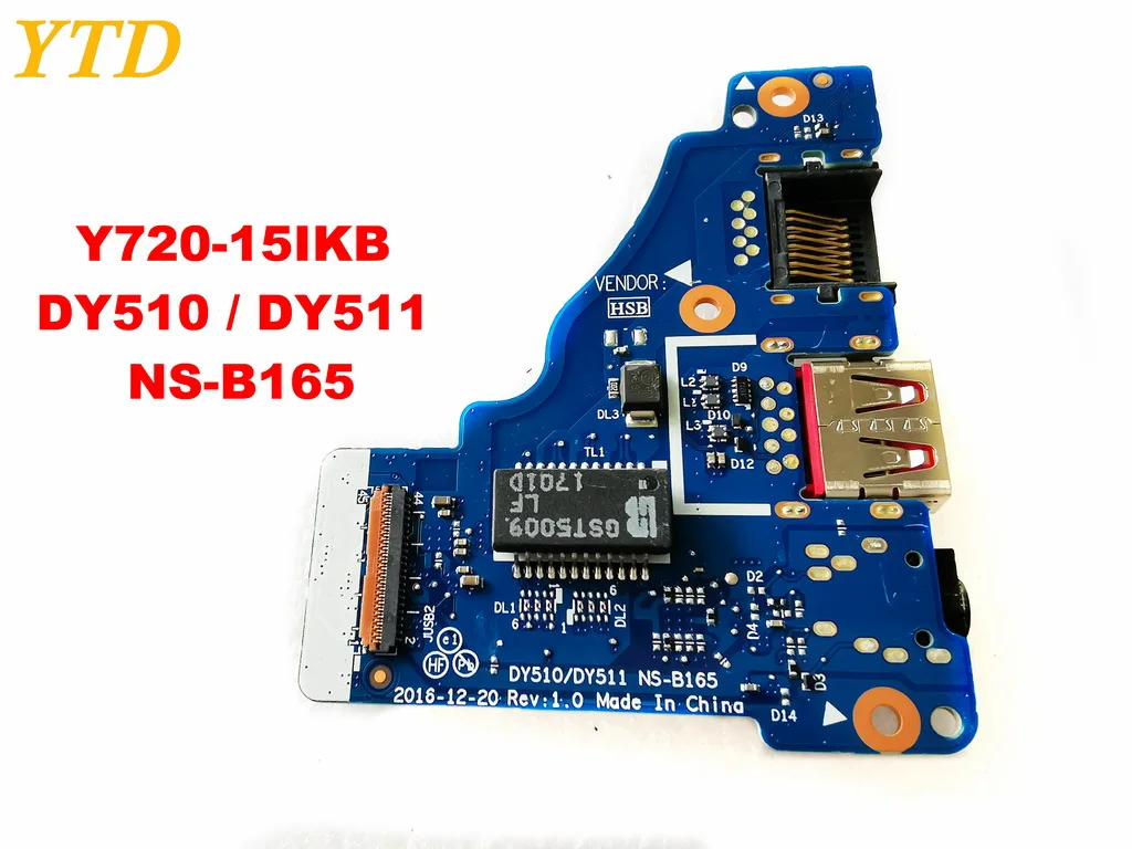 Для lenovo Y720-15IKB звуковая плата USB плата Y720-15IKB DY510 DY511 NS-B165 протестирована хорошая