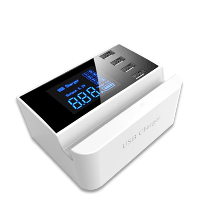 4-Порты и разъёмы Multi USB зарядное устройство Quick Зарядное устройство 20 Вт Мощность адаптер US/EU/UK переходник держатель для мобильного телефона, GV99