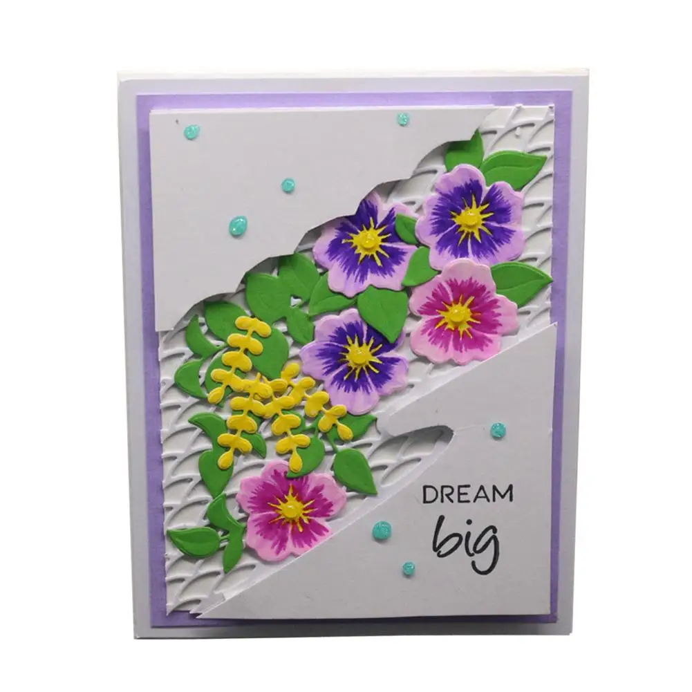  HobbyLane Irregular Background/Envelope Lace/Invitation Lace Decorative Prop Carbon Steel Cutting D - 4000078405347