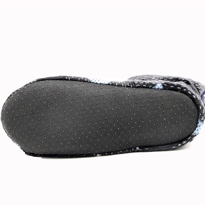 Plaid Button Colors Cotton Home Slippers Soft Warm Plush Slippers Indoor Women And Men Shoes Large Size 44