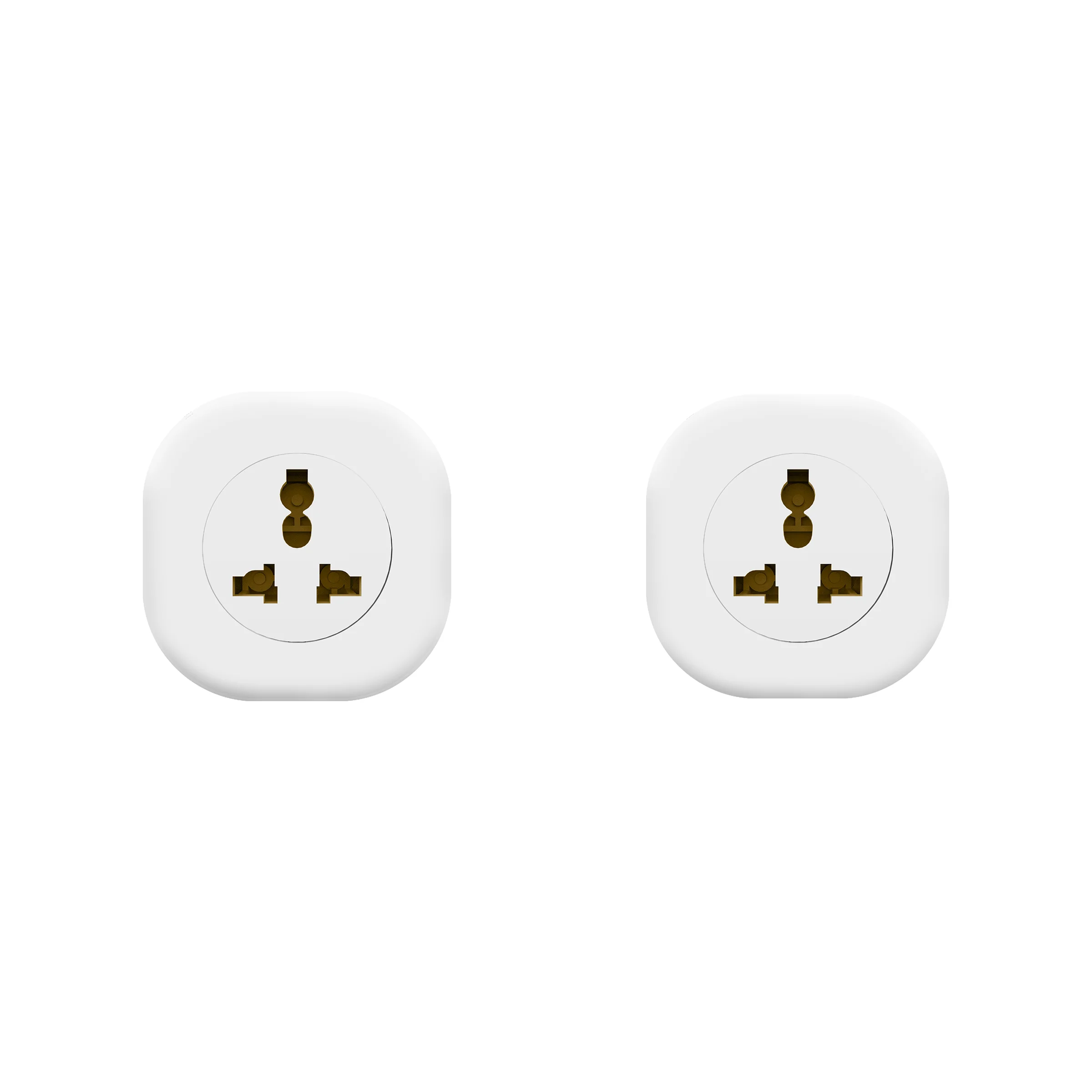 2 PCS Smart Plug 16A IN/ZA с монитором питания беспроводной Wi-Fi разъем приложение Tuya/голосовой пульт дистанционного управления розетка поддержка Alexa Google Home - Комплект: 2 PCS