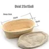 Oval 25x15x8