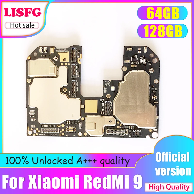 Оригинальная материнская плата для Xiaomi RedMi 9 Hongmi Redmi Mi9 разблокированная с чипами