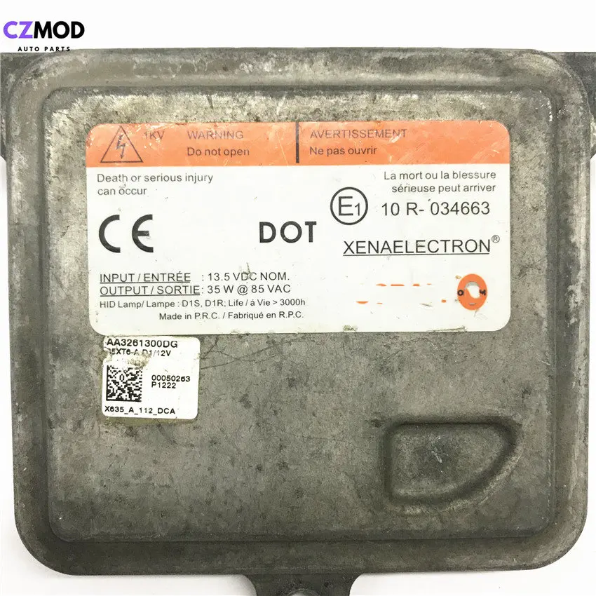 CZMOD 35XT6-A-D1 D1S D1R ксеноновая фара HID Балласт 10R034663 AA3261300DG(используется