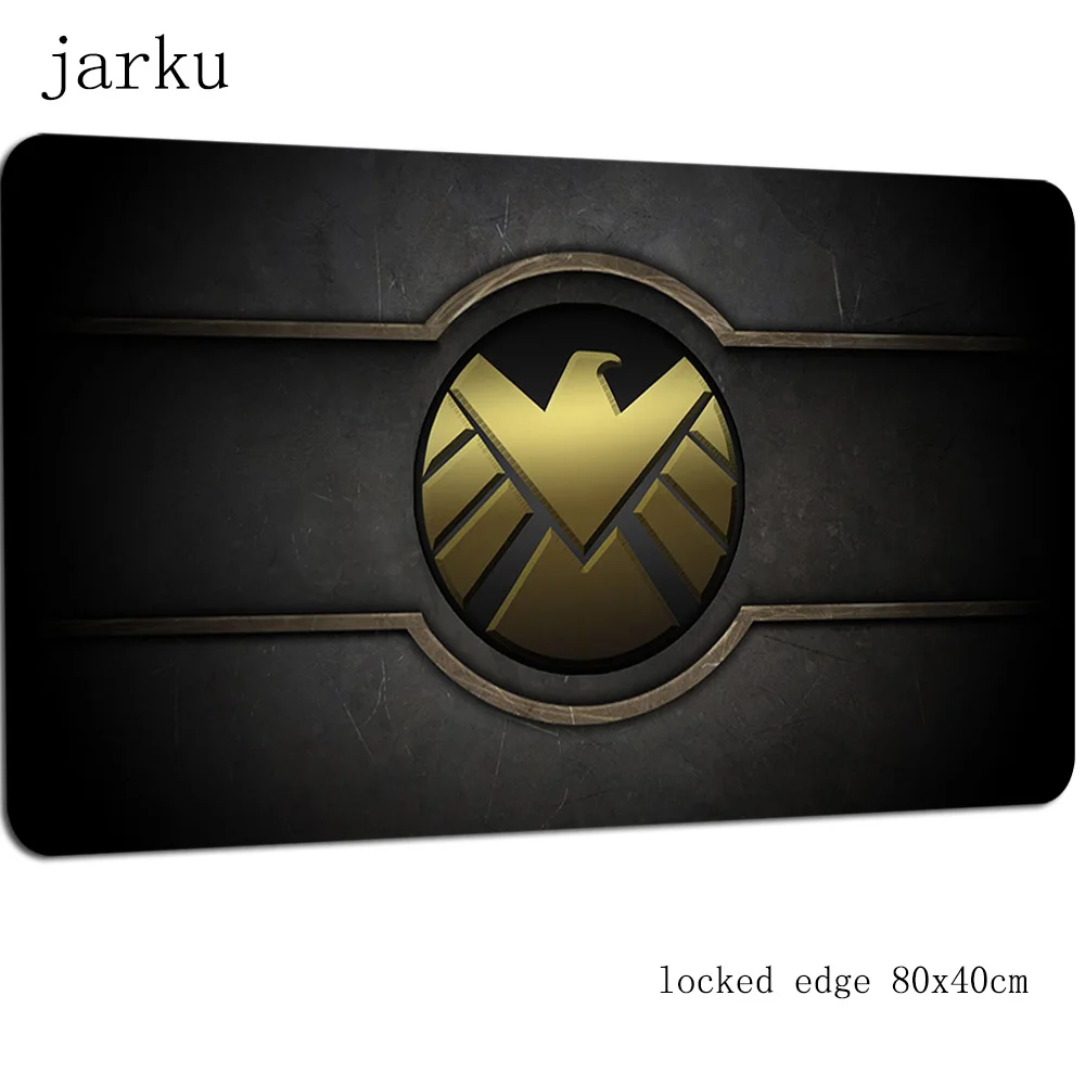 S. H. I. E. L. D коврик для мыши, модный коврик для мыши, коврик для мыши, классный игровой коврик, подарок на Хэллоуин, геймер, 800x400x3 мм, коврик для мыши с клавиатурой - Цвет: Size 800x400x3mm