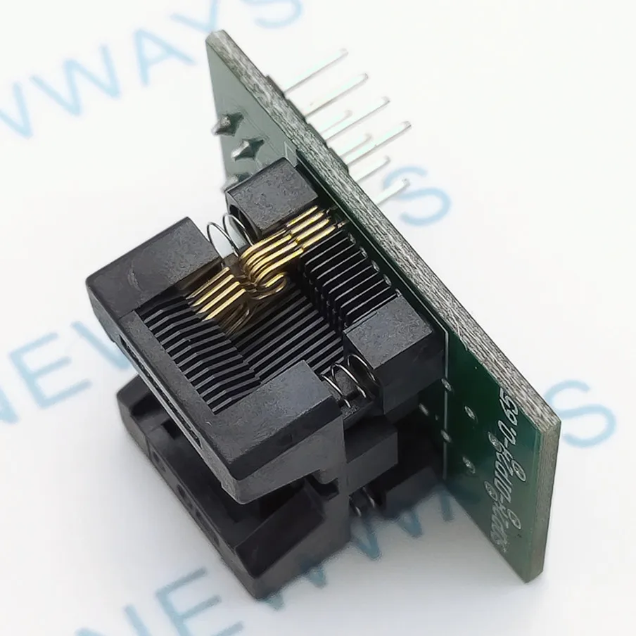 IC Разъем Tssop8 К dip8 ic тестовый блок ots-8-shenp 0,65-01 программатор адаптер