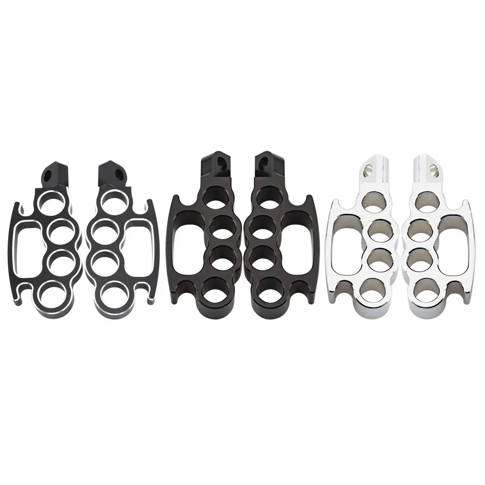 Moto Knuckle подножки подставка для ног Байкер мужское крепление для Harley XL Softail Кафе Racer Bobber Chopper скремблер для ног части управления