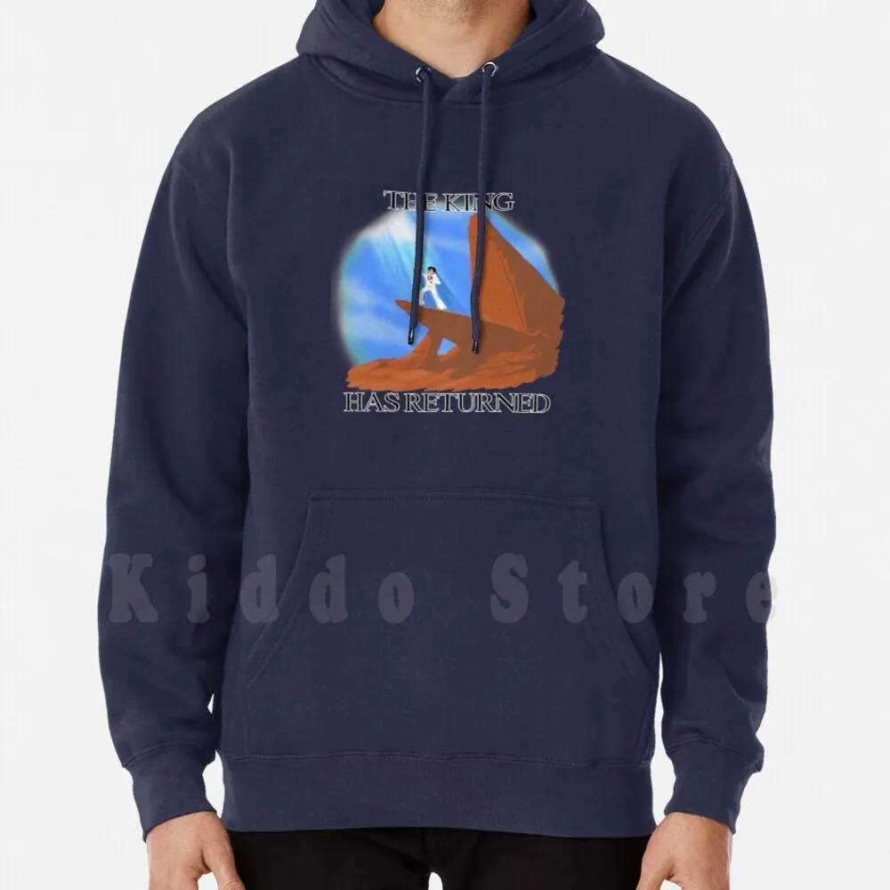 The King Of Pride Rock Felpe Con Cappuccio Manica Lunga Lion King The Lion King Elvis Presley King Of King Of Pride Elvis