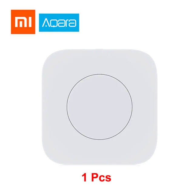 wireless switch Aqara умный датчик давления воздуха Hu mi dity датчик окружающей среды ZigBee Беспроводное управление работает с mi jia mi Home app - Цвет: wireless switch