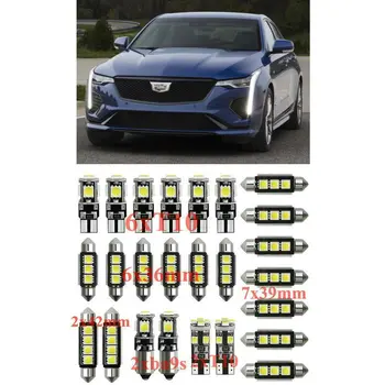 

Car Interior Led Light Kit For Cadillac ct4 ct5 deville dts eldorado seville sts xlr error free t10 31mm 36mm 39mm 42mm